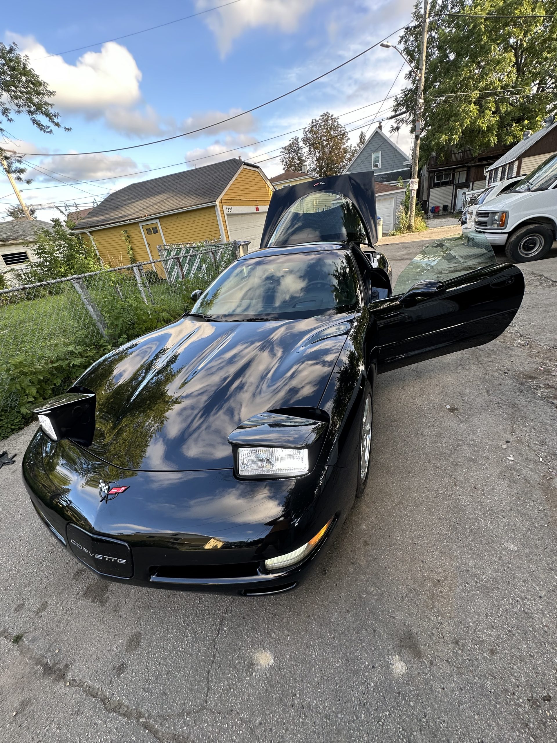 Exterior car detailing