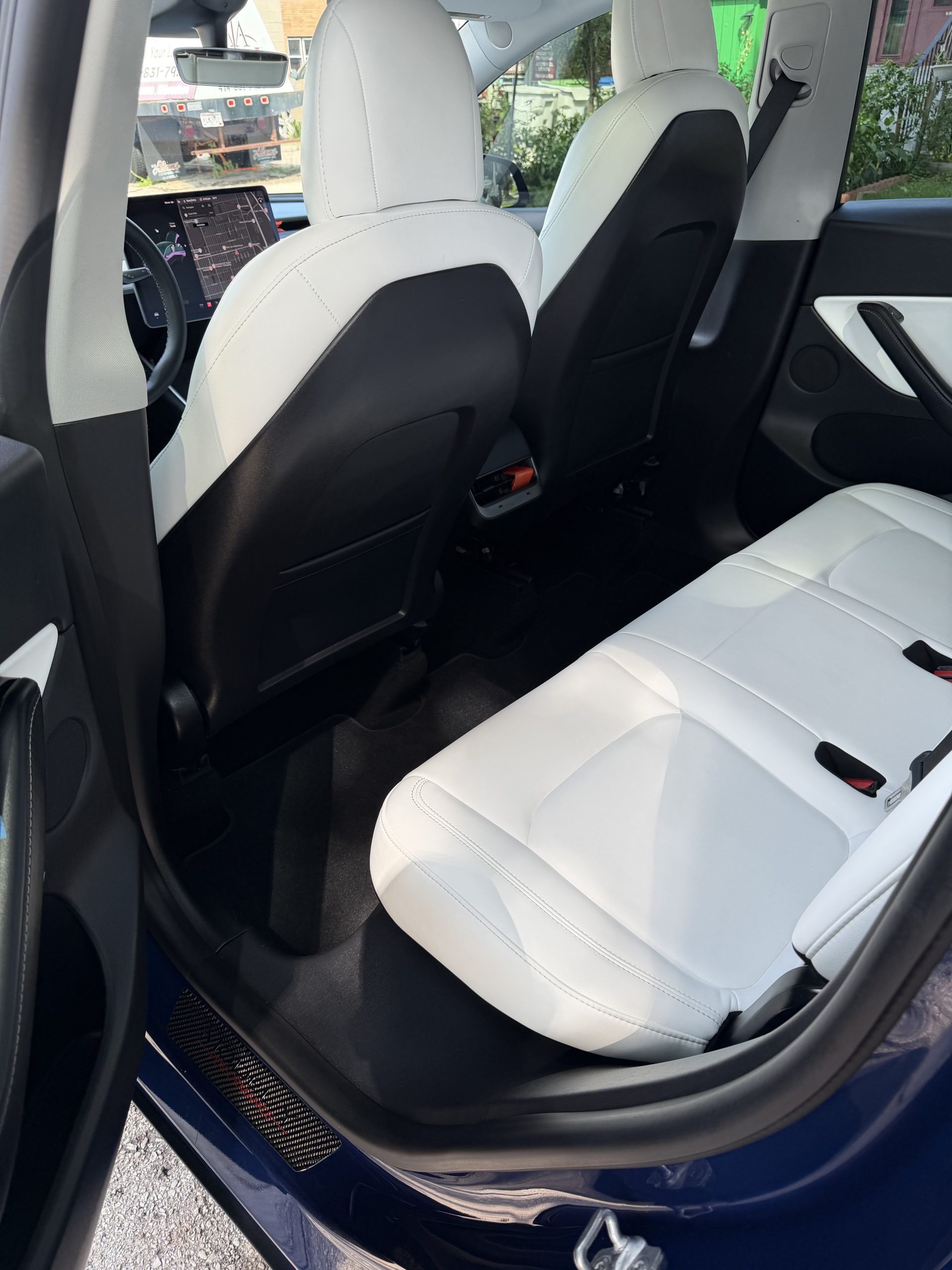 Interior car detailing