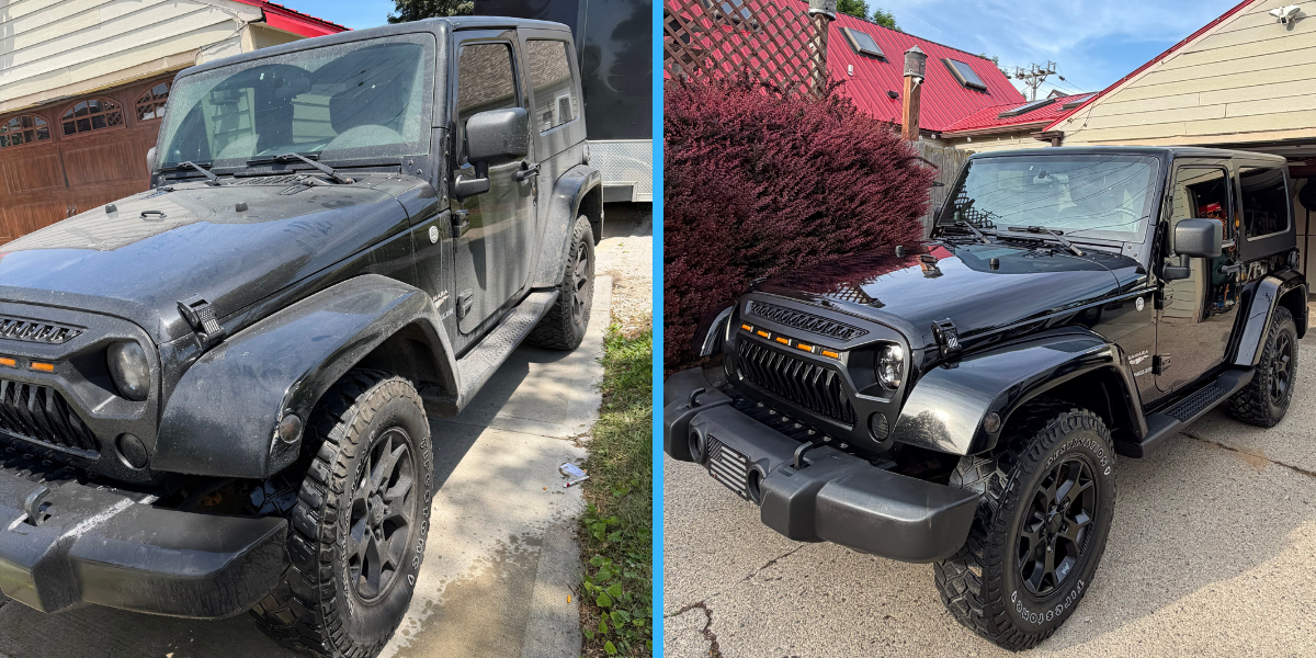 RGpro Mobile Detailing before and after